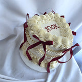 Pearl Frill Heart